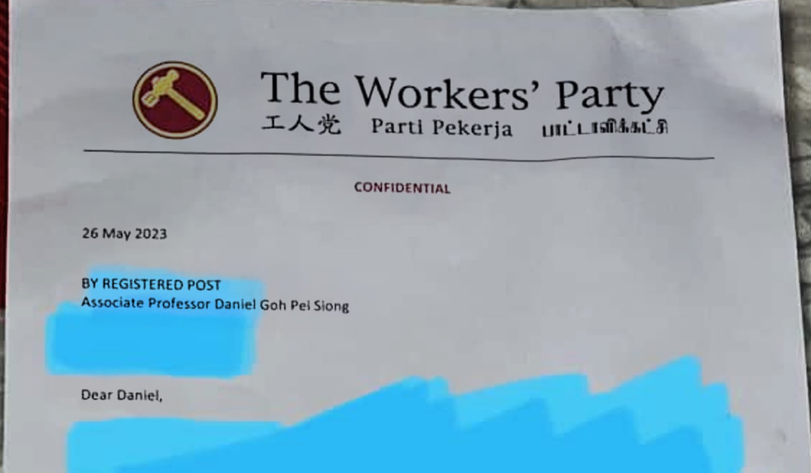 Exactly two years after Workers’ Party’s biggest scandal, we’re still waiting for answers post image