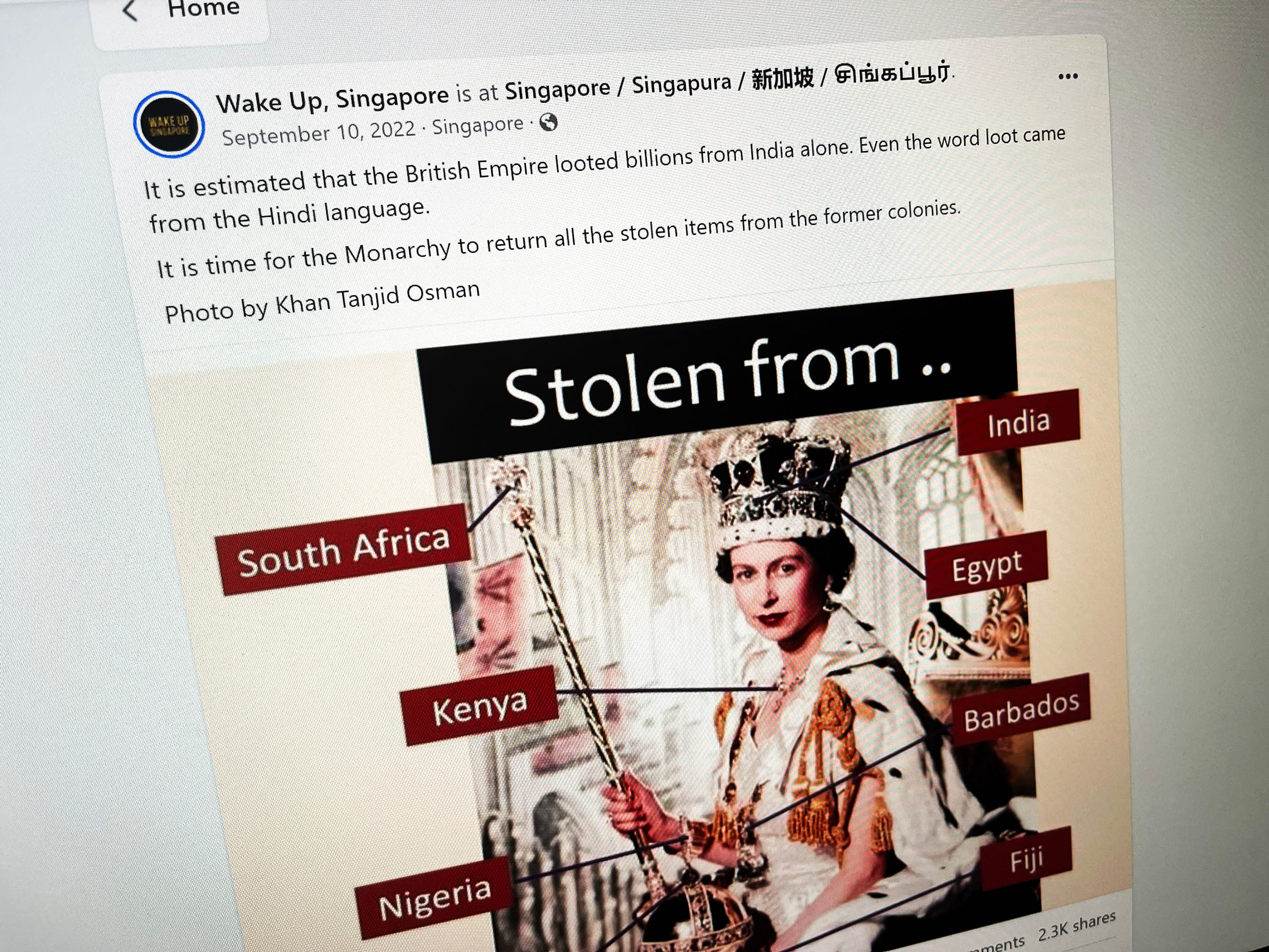 Wake Up, Singapore... and learn some history